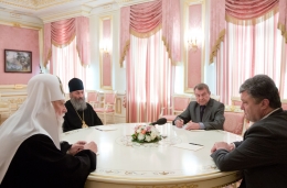 Фото - Глава держави закликав церкви приєднатися до реалізації мирного плану на Донбасі